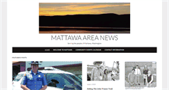 Desktop Screenshot of mattawaareanews.com