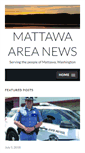 Mobile Screenshot of mattawaareanews.com